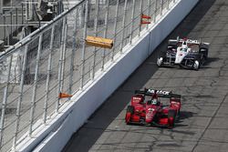 Graham Rahal, Rahal Letterman Lanigan Racing Honda, Josef Newgarden, Team Penske Chevrolet