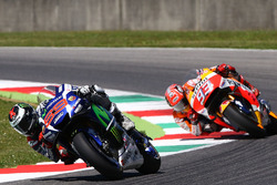 Jorge Lorenzo, Yamaha Factory Racing, und Marc Marquez, Repsol Honda Team