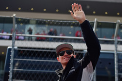 Nico Hulkenberg, Sahara Force India F1 en el desfile de pilotos