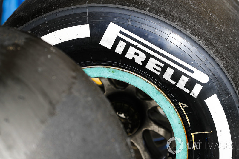 Pirelli tyre detail