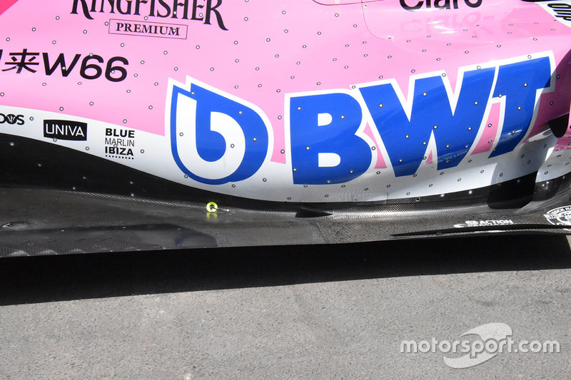 Cambios en el sidepod