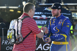 Chase Briscoe, Brad Keselowski Racing Ford signs an autograph