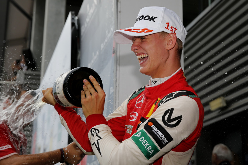 Podium : Mick Schumacher, PREMA Theodore Racing Dallara F317 - Mercedes-Benz