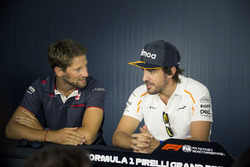 Ромен Грожан, Haas F1 Team, Фернандо Алонсо, McLaren