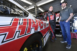 Cole Custer, Stewart-Haas Racing with Biagi-Denbeste Racing, Haas Automation Ford Mustang and Chase Briscoe