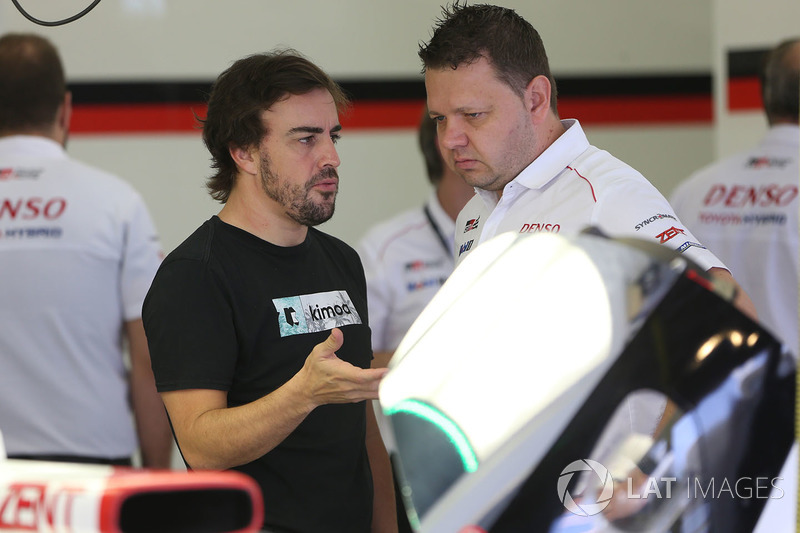 #8 Toyota Gazoo Racing Toyota TS050-Hybrid: Fernando Alonso