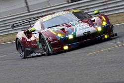 Автомобиль №71 команды AF Corse, Ferrari 488 GTE: Давиде Ригон, Мигель Молина