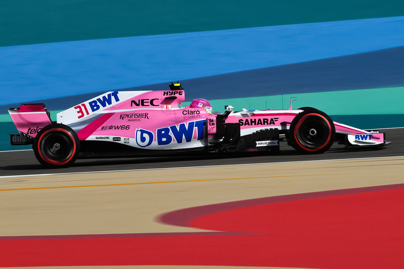 La Force India VJM11 imaginée sans le Halo