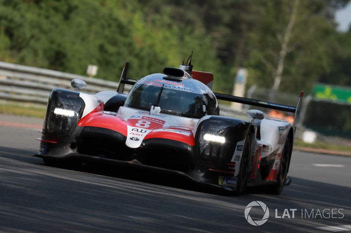#8 Toyota Gazoo Racing Toyota TS050: Sébastien Buemi, Kazuki Nakajima, Fernando Alonso