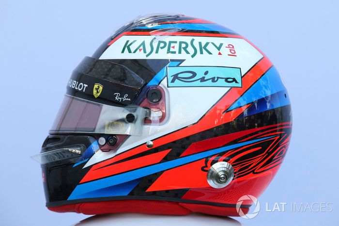 Casco de Kimi Raikkonen, Ferrari