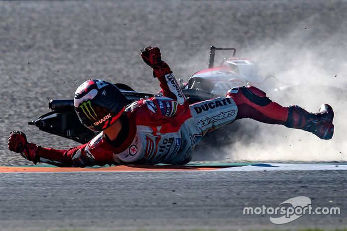 Caída de Jorge Lorenzo, Ducati Team