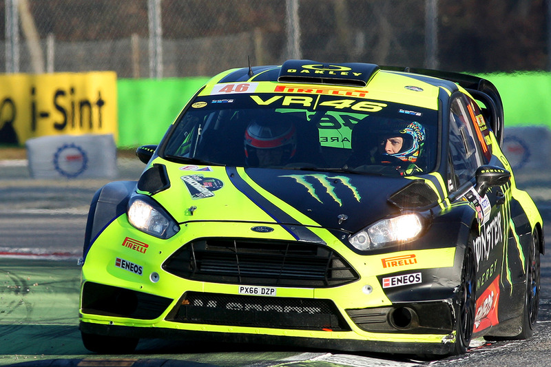 Valentino Rossi, Carlo Cassina, Ford Fiesta WRC