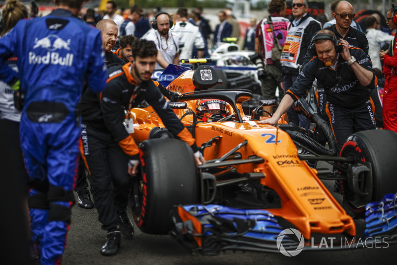 A rajt előtti pillanatok Barcelonából - F1 2018