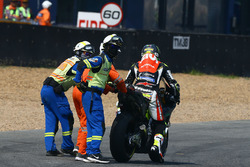 La chute de Cal Crutchlow, Team LCR Honda