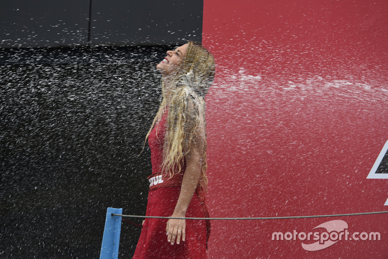 Podio: grid girl