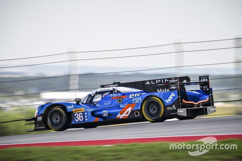 #36 Signatech Alpine A460: Gustavo Menezes, Nicolas Lapierre, Stéphane Richelmi