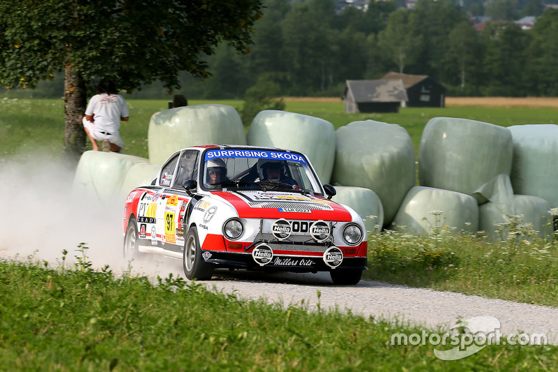 #97 Martin Hrachovec, Lucia Petrova, Skoda 130 RS