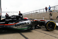 Nikita Mazepin, Sahara Force India F1 VJM09, Testfahrer