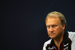 Robert Fernley, Sahara Force India F1 Team Deputy Team Principal in the FIA Press Conference