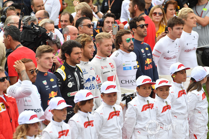 Rajtrács és készülődés az Olasz Nagydíj rajtja előtt - F1 2018