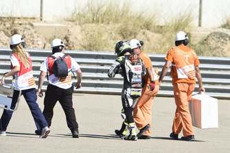 La chute de Cal Crutchlow, Team LCR Honda