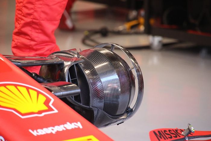 Frenos delanteros del Ferrari SF1000