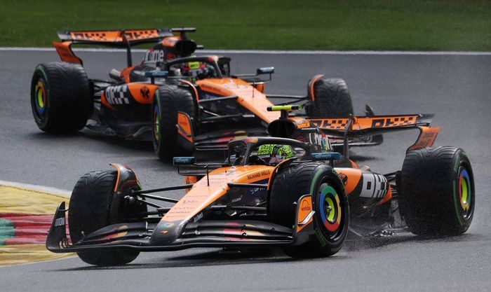Lando Norris, McLaren, Oscar Piastri, McLaren