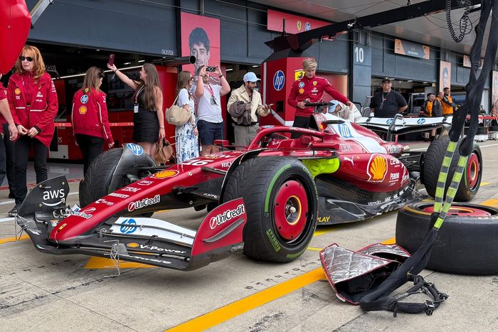 Ferrari SF-25 detalles técnicos