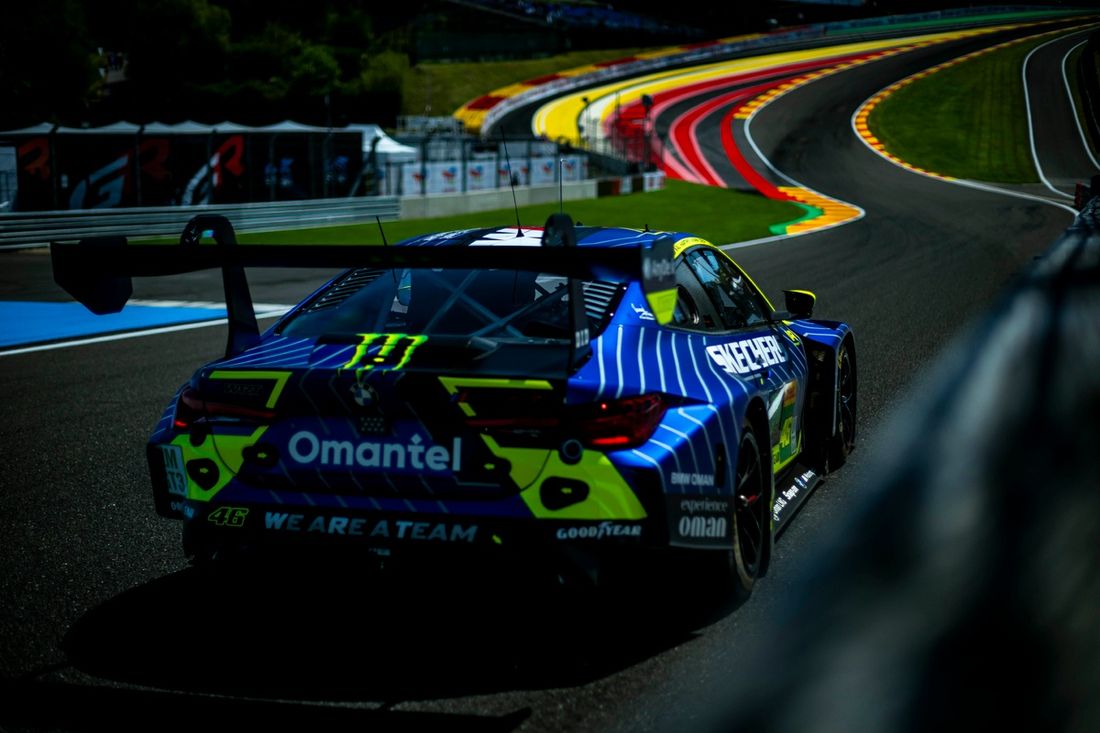 #46 Team WRT BMW M4 LMGT3: Ahmad Al Harthy, Valentino Rossi, Kelvin Van Der Linde