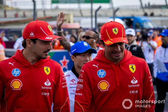 Charles Leclerc, Scuderia Ferrari, Carlos Sainz