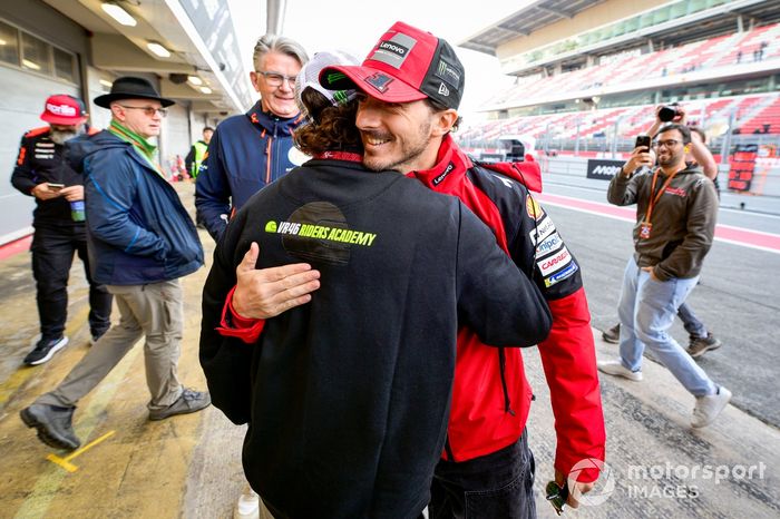Marco Bezzecchi, Aprilia Racing, Francesco Bagnaia, Ducati Team