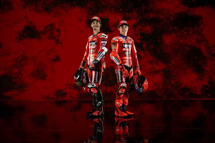 Francesco Bagnaia, zespół Ducati, Marc Marquez, zespół Ducati
