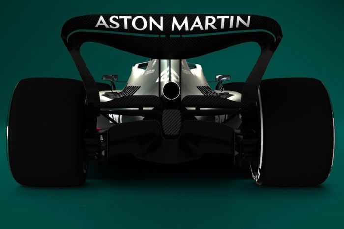 Boceto del Aston Martin F1 para 2022