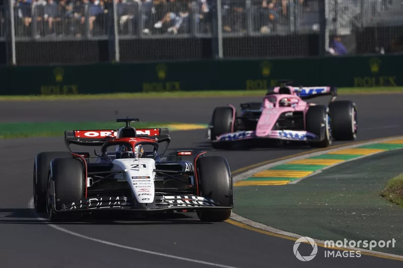 Nyck de Vries, AlphaTauri AT04, Esteban Ocon, Alpine A523