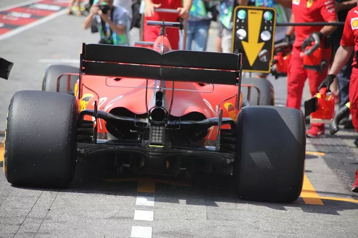 Detalle difusor Ferrari SF90