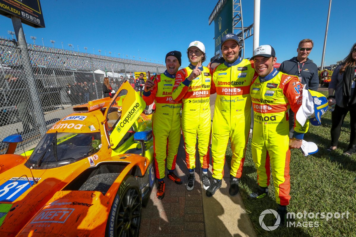 #81 DragonSpeed USA Oreca LMP2 07: Patricio O'Ward, Eric Lux, Colton Herta, Devlin Defrancesco