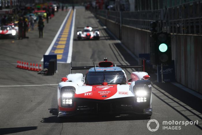 #7 Toyota Gazoo Racing Toyota GR010 - Hybrid: Mike Conway, Kamui Kobayashi, Jose Maria Lopez