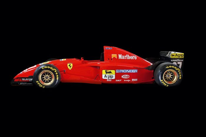 El Ferrari 412 T2 de la F1 1995