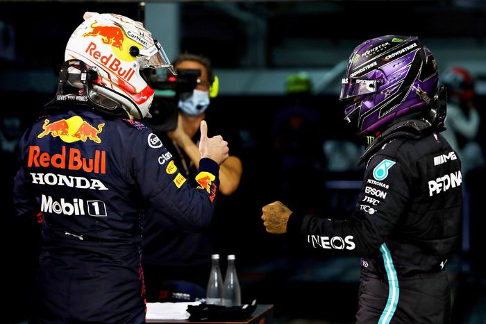 Ganador de la pole position Max Verstappen, Red Bull Racing
