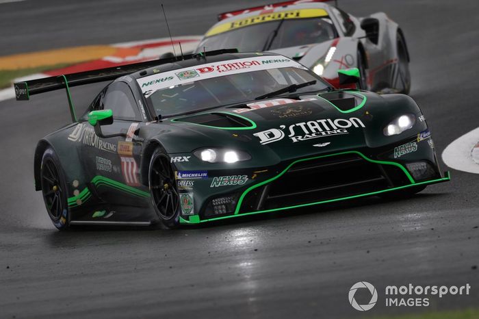 #777 D'Station Racing Aston Martin Vantage AMR: Satoshi Hoshino, Casper Stevenson, Tomonobu Fujii