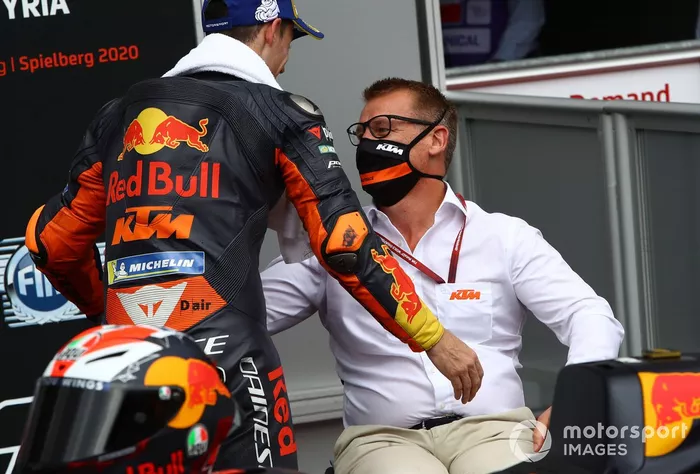 Pol Espargaró, Red Bull KTM Factory Racing, Pit Beirer
