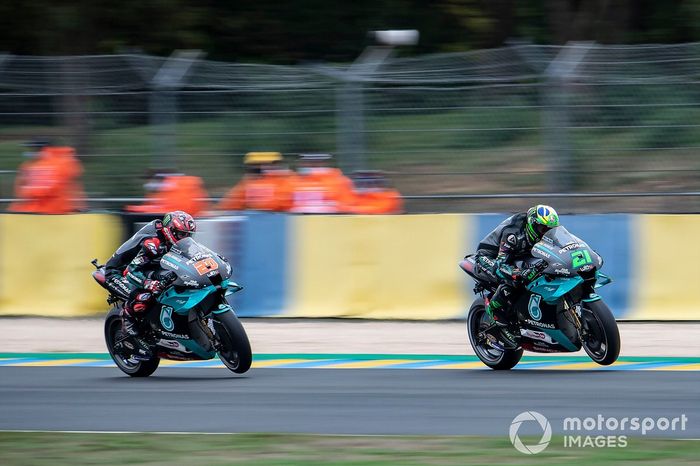 Franco Morbidelli, Petronas Yamaha SRT, Fabio Quartararo, Petronas Yamaha SRT