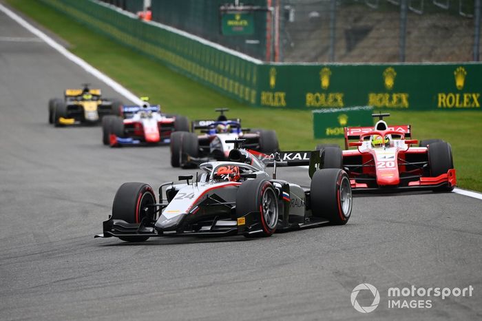 Nikita Mazepin, Hitech Grand Prix, Mick Schumacher, Prema Racing, Louis Deletraz, Charouz Racing System