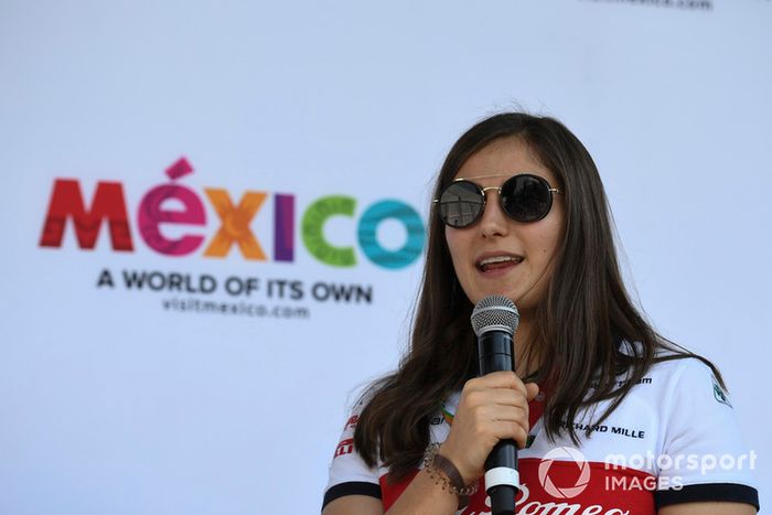 Tatiana Calderon, Alfa Romeo Sauber F1 Team piloto de prueba