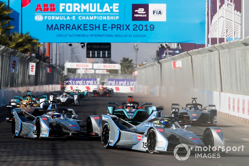 Felipe Massa, Venturi Formula E, Venturi VFE05, Edoardo Mortara Venturi Formula E, Venturi VFE05, Mitch Evans, Jaguar Racing, Jaguar I-Type 3