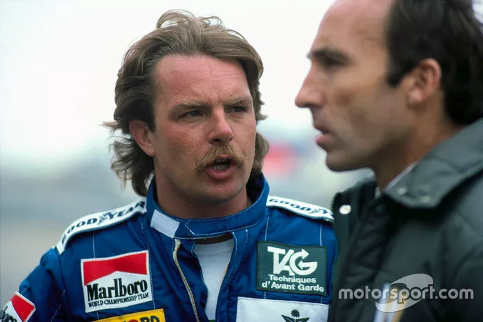 Keke Rosberg e Frank Williams