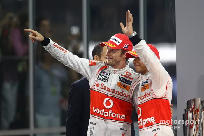 Jenson Button, Lewis Hamilton, McLaren 