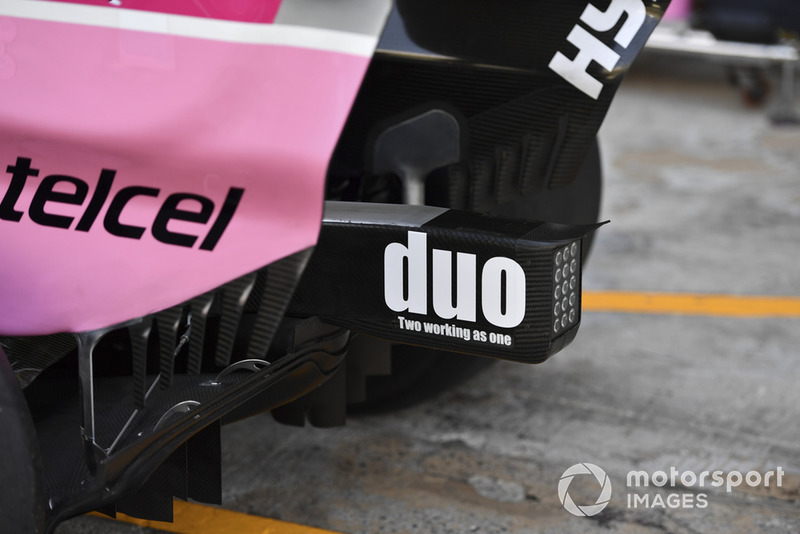 Racing Point Force India VJM11 rear detail