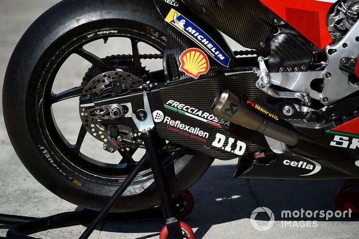 Ducati Team bike detalle