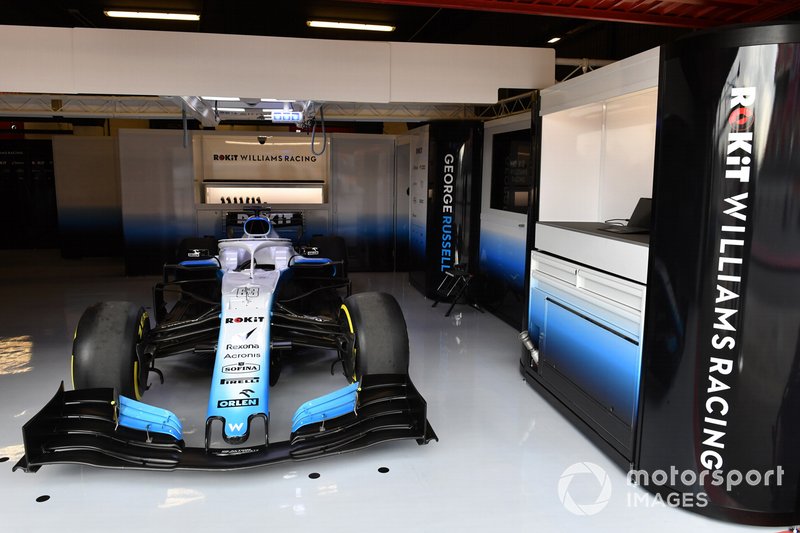Williams nel box
